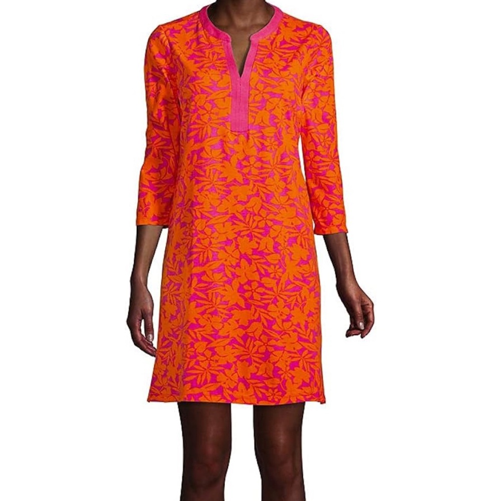 V neck cover up dress